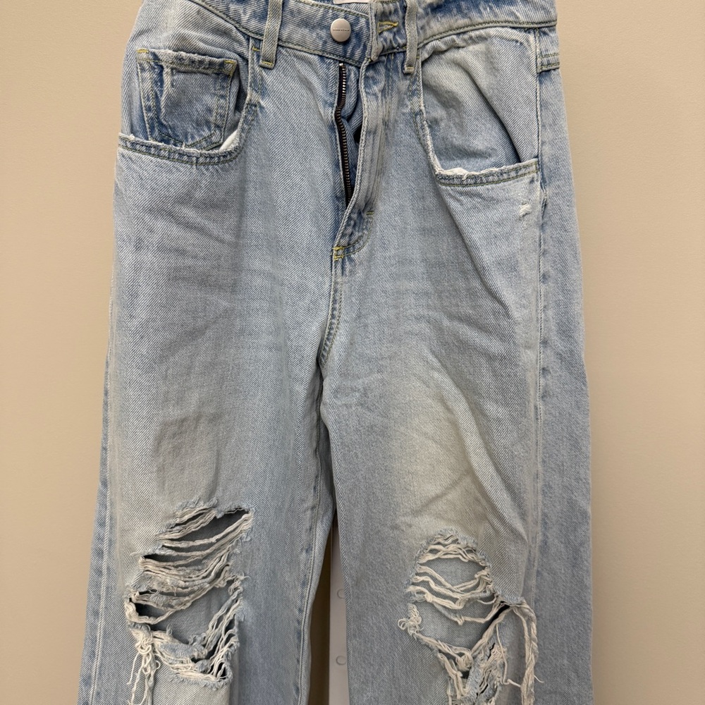 Icon Denim Los Angeles jeans in ripped denim size 24 - Picture 2 of 6